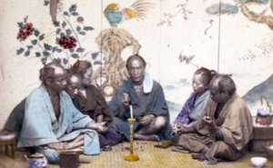 Ceremonia del té japonesa, 1890